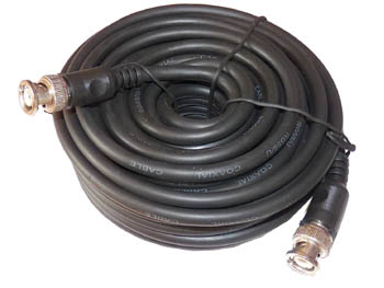 cxcbnc05 Cable / cordon vido BNC BNC 75 ohms rg59 pour vidosurveillance L=0.5m   50cm