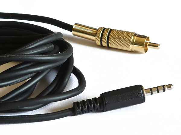 fiio2rcam25 Cable FIIO SPDIF Coaxial jack male 3.5mm vers RCA Male L=2.5m compatible X3II X5II X7 X5III X7II KA17 