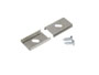 Lot de 2 supports de fixation pour profil aluminium