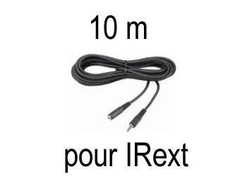 ir10m Rallonge jack mono 2.5mm male-femelle blinde pour irext et irext2  L=10m