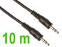 Cordon jack 3.5mm stro male male cable audio blind L=10m