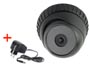 CAMERAS COULEUR DOME HAUTE RESOLUTION AVEC VISION NOCTURNE IR 15m 480 lignes TV , tres grand angle 92.6� + Alim 12v 500mA