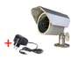 CAMERA COULEUR VIDEO SURVEILLANCE INTERIEUR / EXTERIEUR AVEC VISION NOCTURNE , TRES GRAND ANGLE 92.6�  CCD 1/3'' 350 lignes TV cctv + Alim 12v 500mA