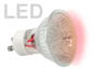 AMPOULE LED ROUGE 230V type GU10 basse consommation