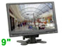 mini Moniteur LCD TFT 9'' 12v 800 x 480  avec tlcommande  - 4:3 / 16:9