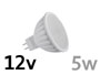 Ampoule LED MR16 GU5.3 12v AC DC 5w 390Lm 120 Blanc froid 5300k lumire du jour