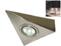 Spot triangle 12v 20w halogène pour plan de travail de cuisine fixation sous meuble haut