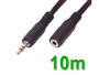 Rallonge L=10m jack 3.5 male femelle pour PEM7D