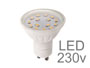 AMPOULE LED 5w GU10 230V blanc froid lumire du jour 6500K haute puissance 430Lm grand angle 120