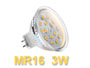 Ampoule LED MR16 12v AC DC 3w 270Lm 120 Blanc chaud 3000k