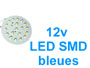 Platine de remplacement 12v DC 1.8w à 21 LED BLEU pour spot de sol