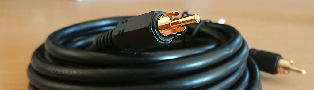 spdif_coax5 Cordon rca RG59 spdif cable coaxial Audio numérique L=5m Image spdif_coax5 Fcosinus