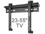 Support mural TV 23-55 pouces extra plat trs fin pour montage prs du mur 1.9cm