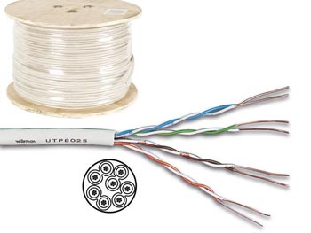 utp8 Cable 8 conducteurs pour alarme  L=10m