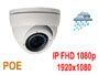 Camera extrieure mini dome IP haute dfinition 1920x1080 compatible smartphone Android / iphone EAGLE EYES avec vision nocturne 20m avec LED IR, POE