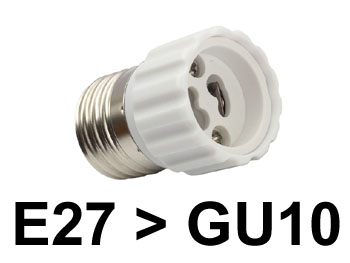 e27gu10 Adaptateur E27 vers GU10