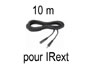 Rallonge jack mono 2.5mm male-femelle blindée pour irext et irext2  L=10m