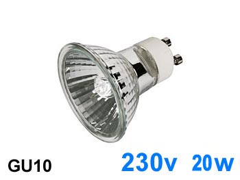 lhalgu1020 AMPOULE HALOGENE 20W 230V 60 type GU10