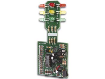 mk131 KIT électronique Velleman à souder : Feu de signalisation à LED à durée réglable ( idéal en modélisme )