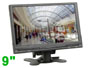 mini Moniteur LCD TFT 9'' 12v 800 x 480  avec télécommande  - 4:3 / 16:9