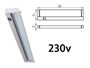 Rglette LED 58cm 230v 5.5w 4000k 480Lm haute luminosit pour clairage plan de travail de cuisine. fixation murale. Orientable.