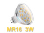 Ampoule LED MR16 12v AC DC 3w 270Lm 120° Blanc chaud 3000k