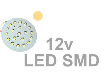 spare12vww Platine de remplacement 12v DC 2w � 21 LED BLANC CHAUD 3000K pour spot de sol