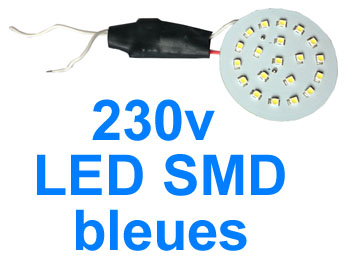 spare7010bl Platine de remplacement 220v 230v 2w � 20 LED BLEUES pour spot de sol compatible Hipow Siageo