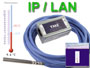 Thermometre IP Papouch TME Ethernet avec serveur web intégré et sonde étanche